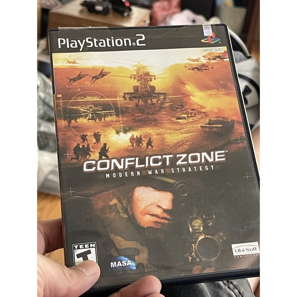 Conflict Zone Modern War Strategy Black Label PlayStation 2 PS2